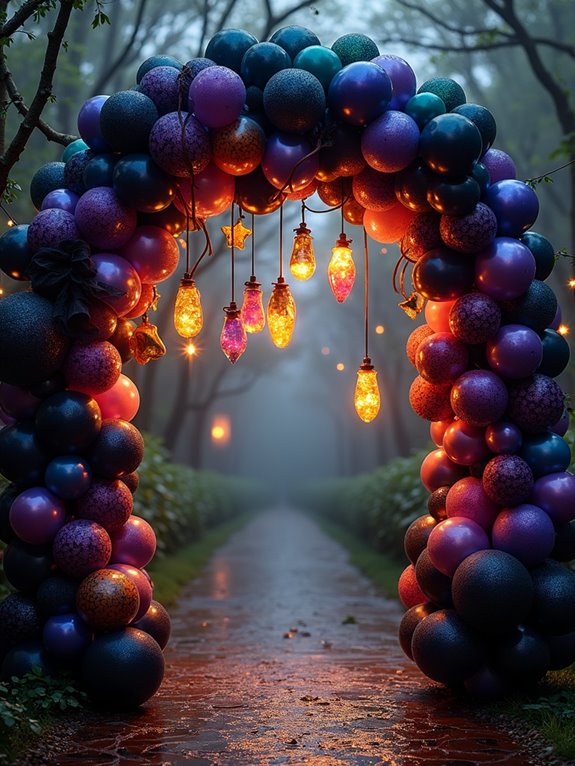 whimsical magical potion arch