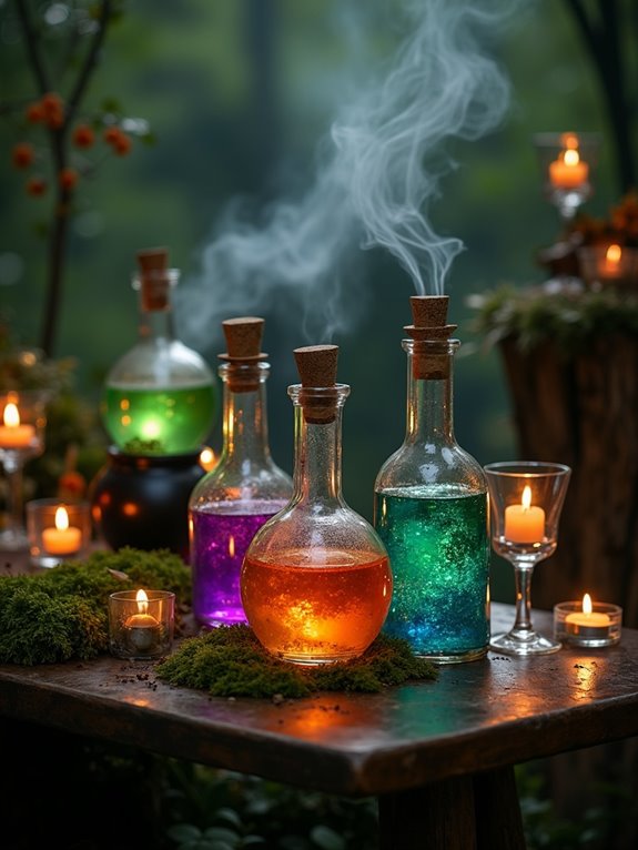 whimsical potion making adventure station