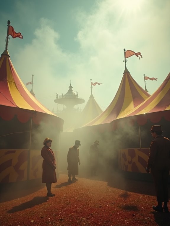 whimsical vintage circus experience