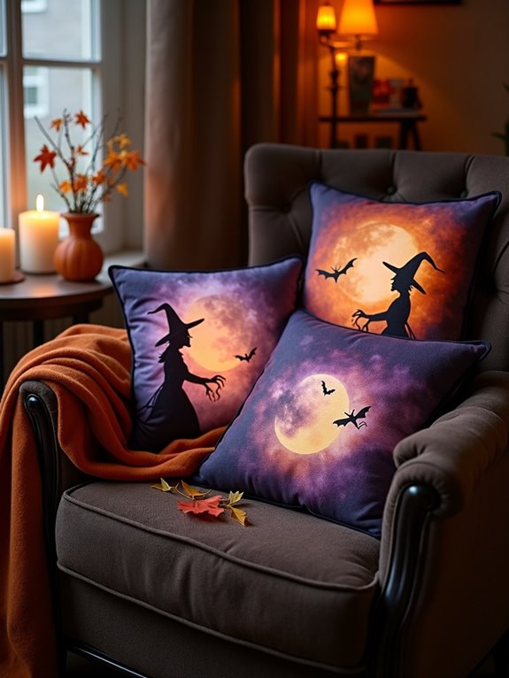 whimsical watercolor witchcraft decor