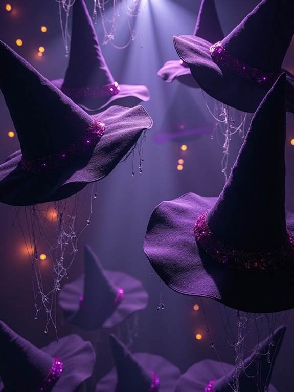 whimsical witch s hat decor