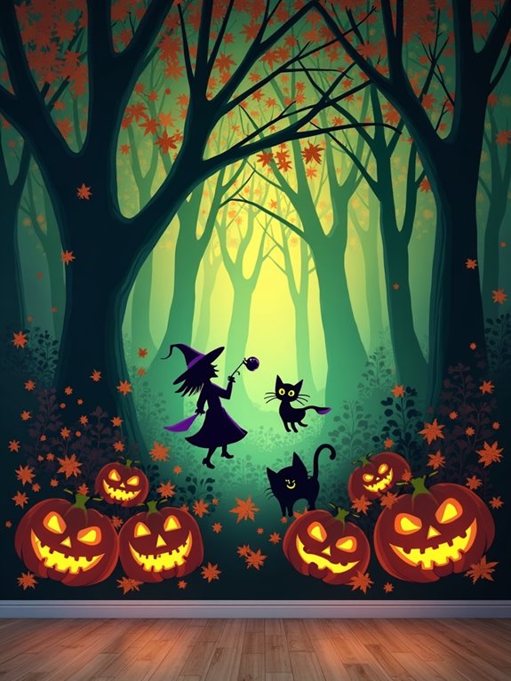 whimsical woodland halloween decorations