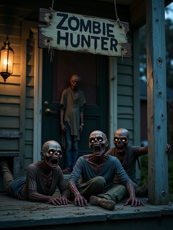 zombie apocalypse yard decoration