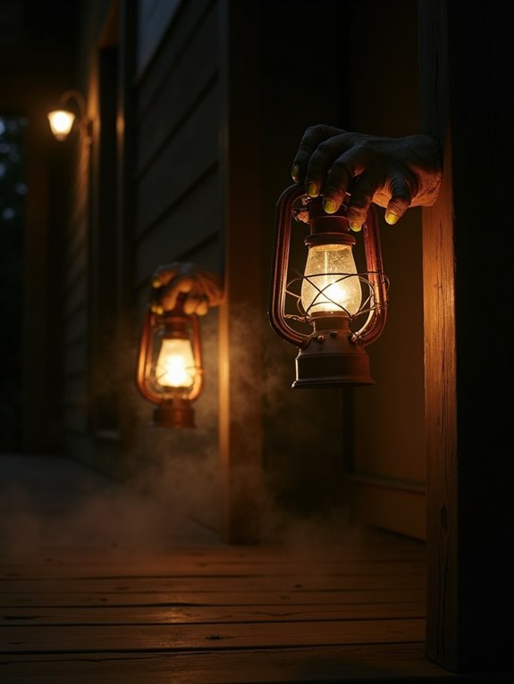 zombie themed eerie light fixtures