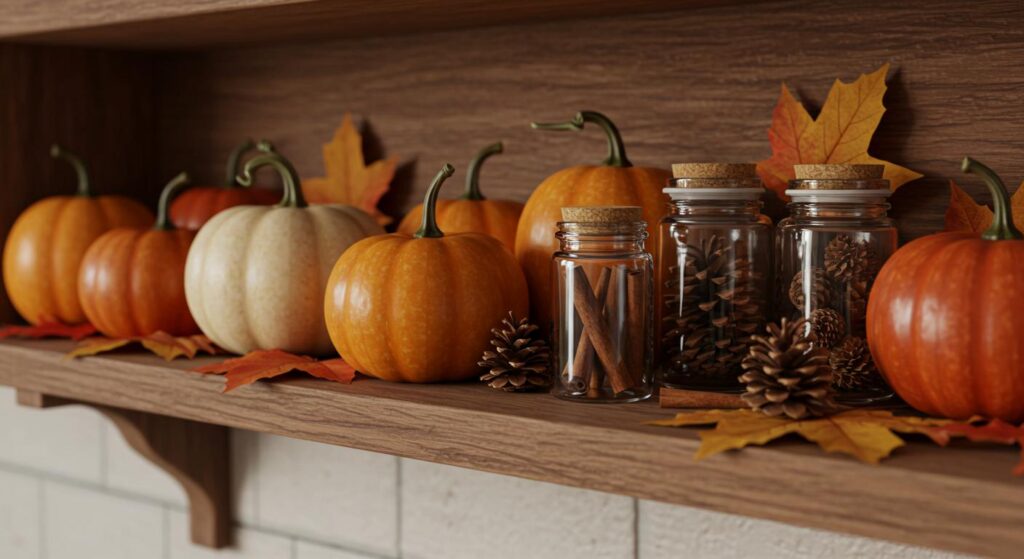How to Add Pumpkins to Your Kitchen Shelves This Fall