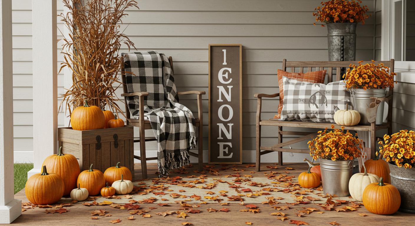 How to Make a Rustic Fall Welcome Sign in 3 Easy Steps