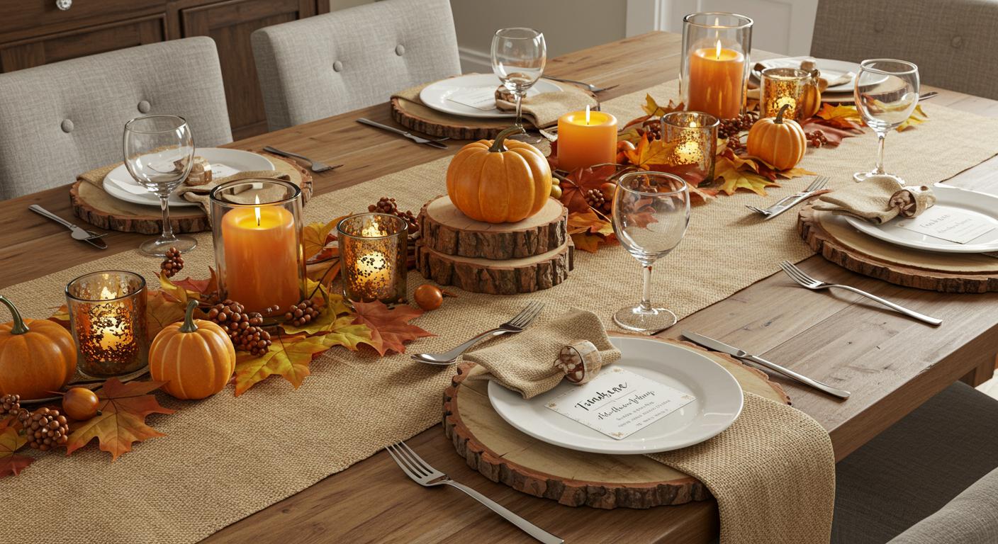 13 Rustic Charger Ideas for a Farmhouse Fall Table