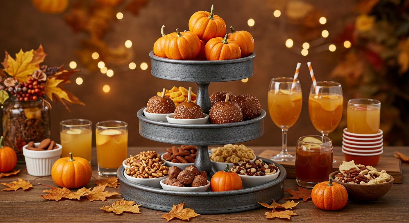 11 Tiered Tray Ideas to Elevate Your Fall Buffet
