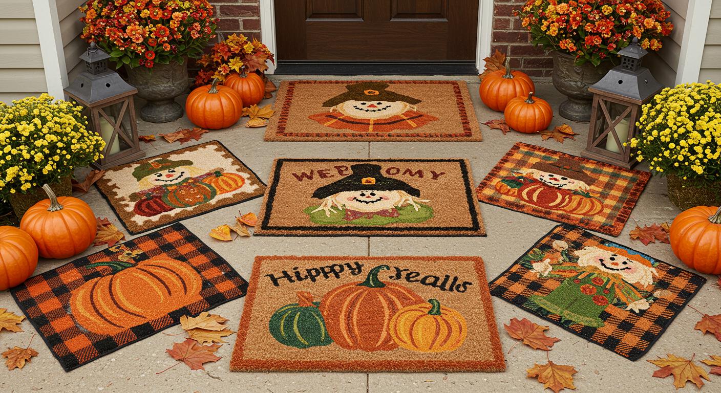 11 Cozy Doormat Ideas That Greet Guests This Autumn