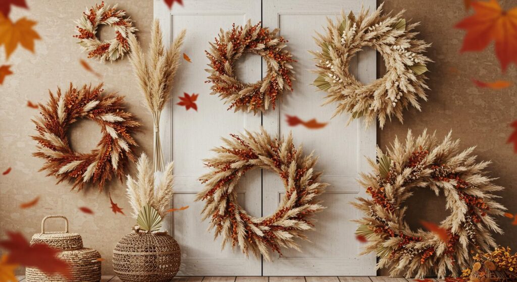 12 Pampas Wreath Ideas That Work Perfectly for Fall