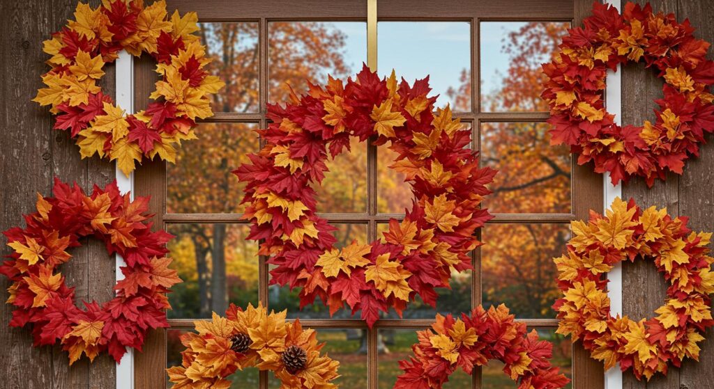 11 Maple Leaf Wreaths That Add Instant Autumn Charm