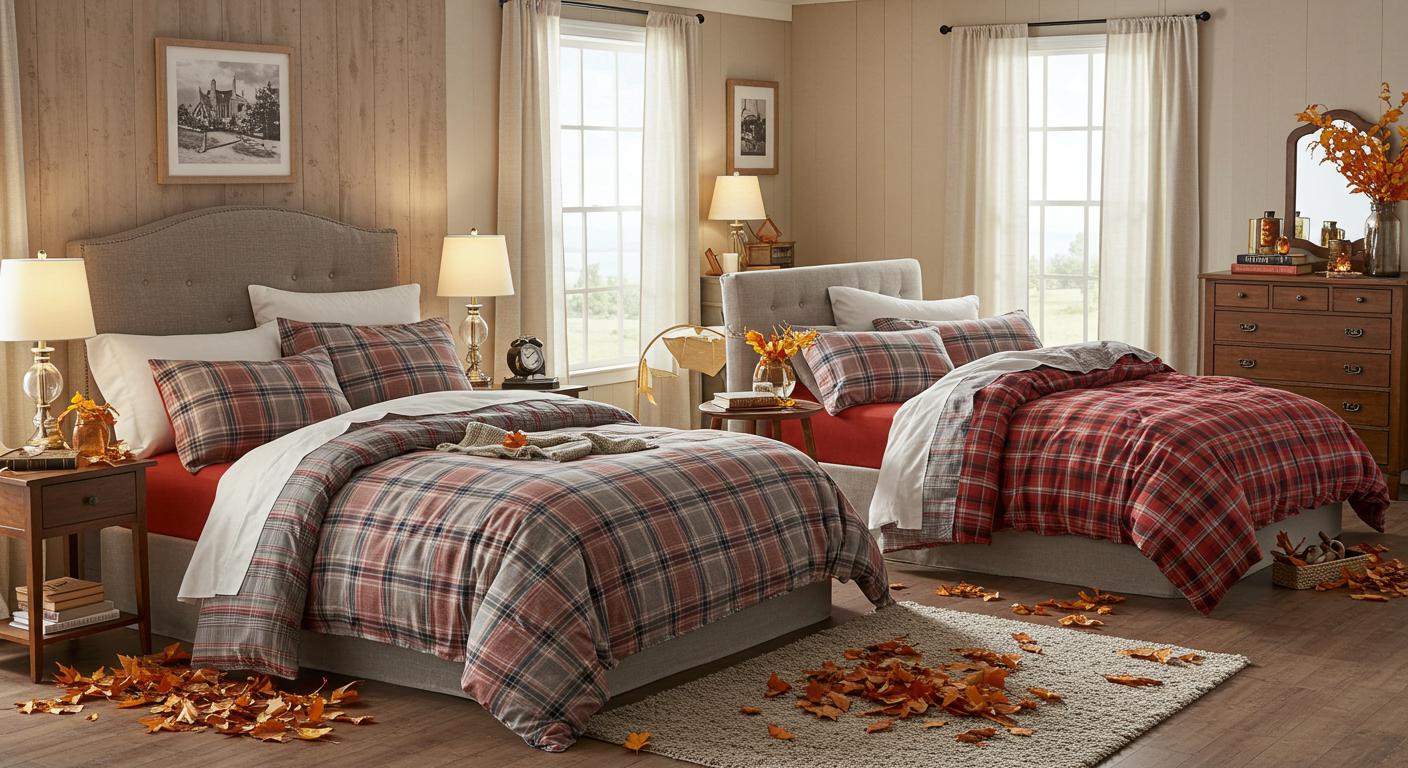 12 Plaid Bedding Sets That Scream Fall Comfort