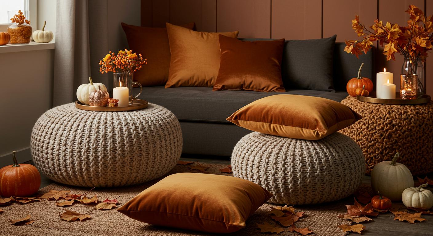 12 Plush Cushion Ideas for Snug Fall Corners