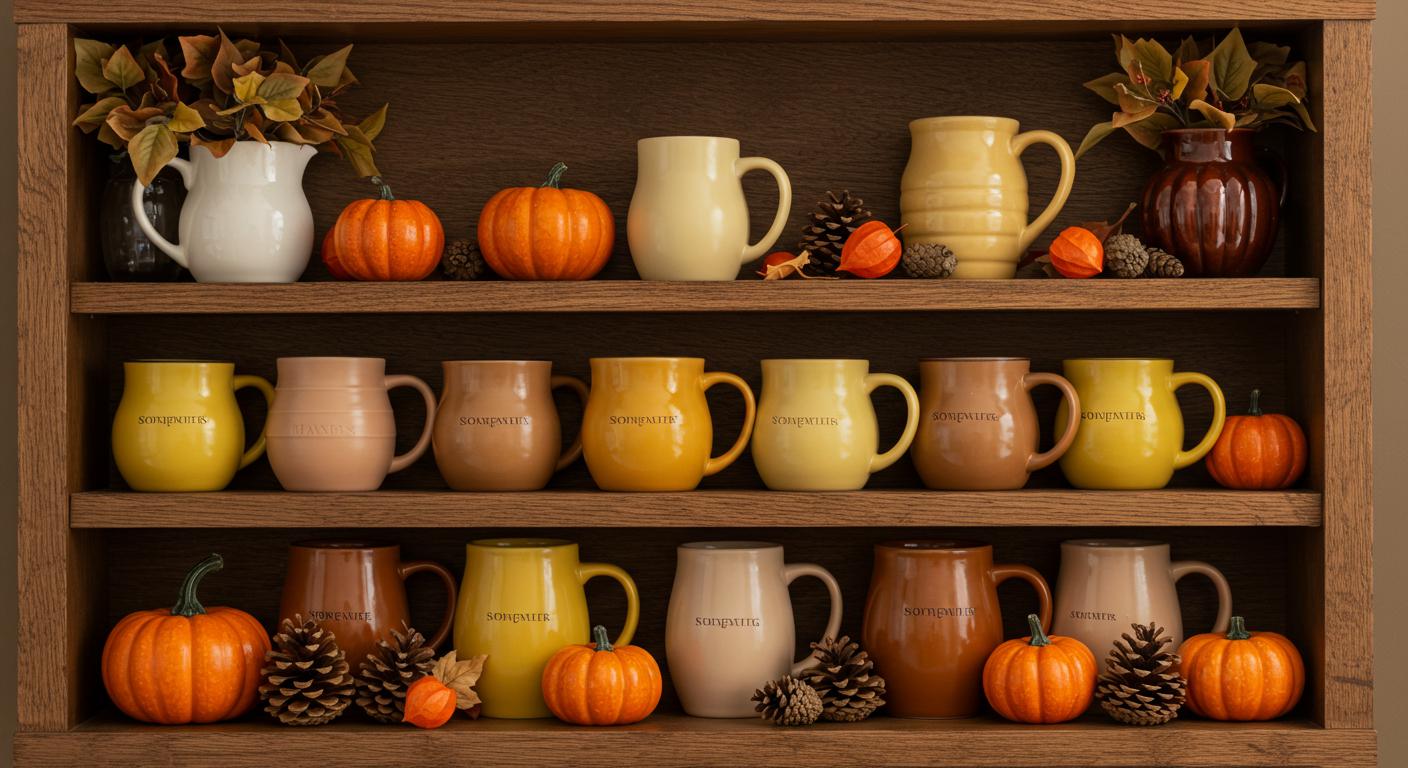 10 Mug Shelf Ideas That Make Fall Reading Better