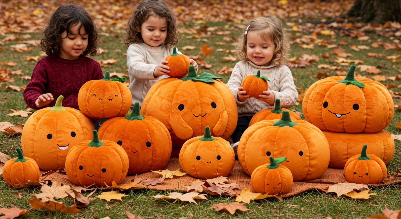 11 Pumpkin Plush Ideas Kids Will Love This Fall
