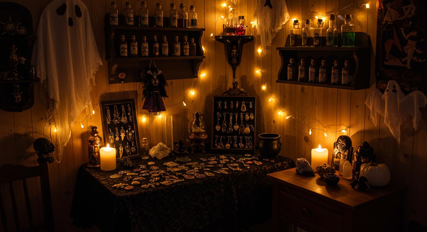 8 Witchy Halloween Decor Ideas for Small Spaces