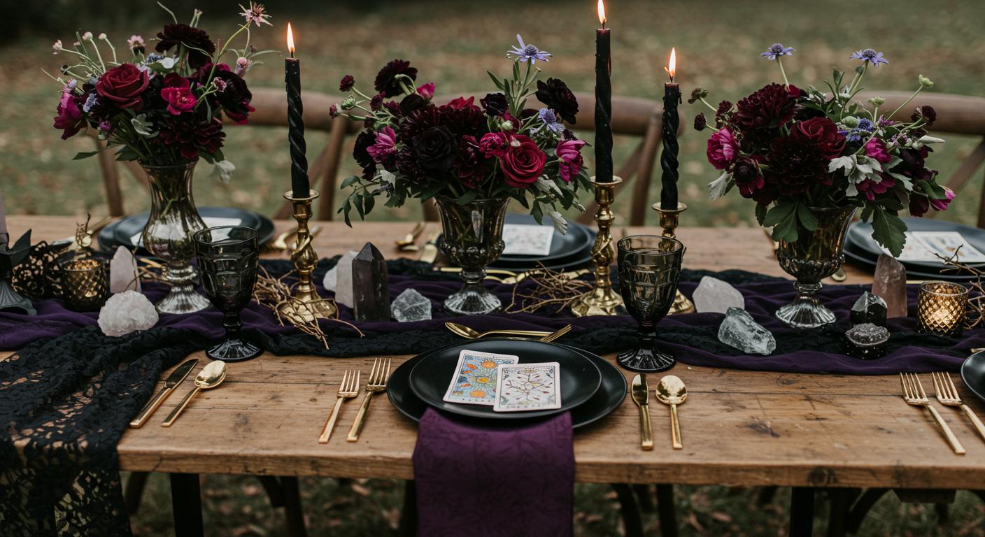 10 Stunning Witchy Wedding Table Decor