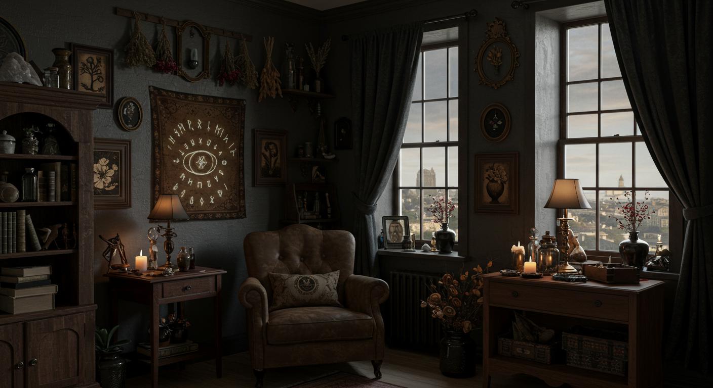 How to DIY Witchy Wall Decor