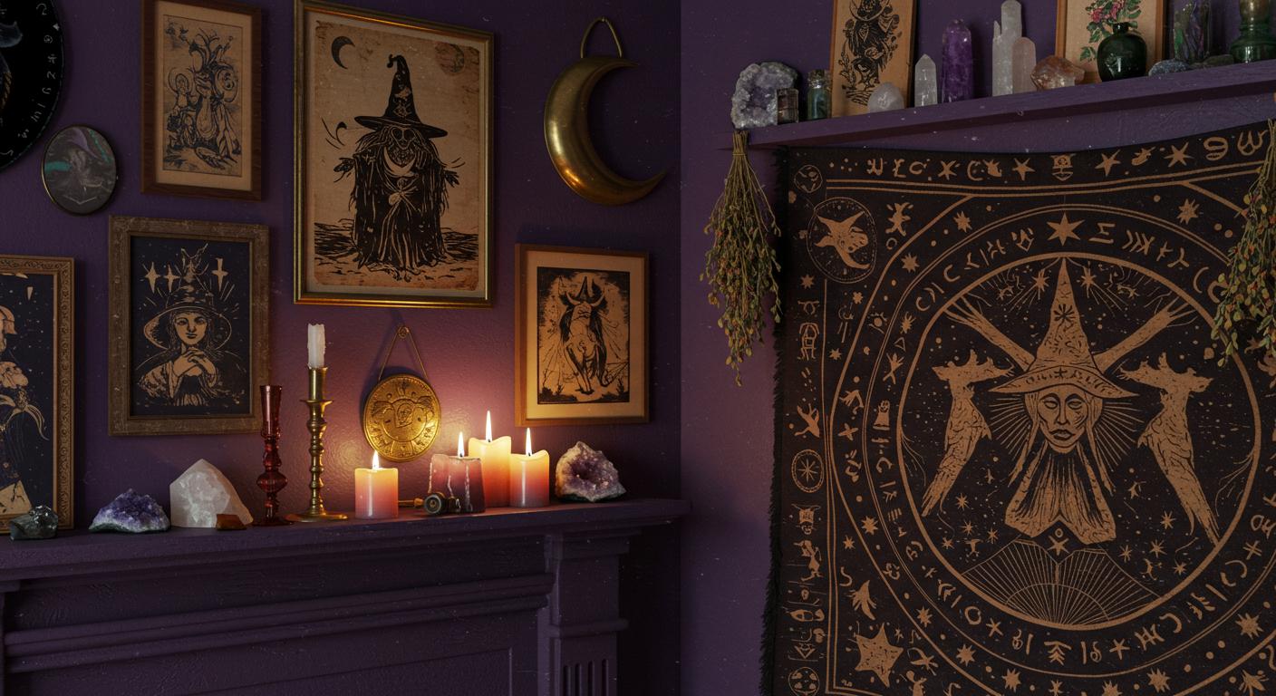 8 Witchy Wall Decor Trends for 2025