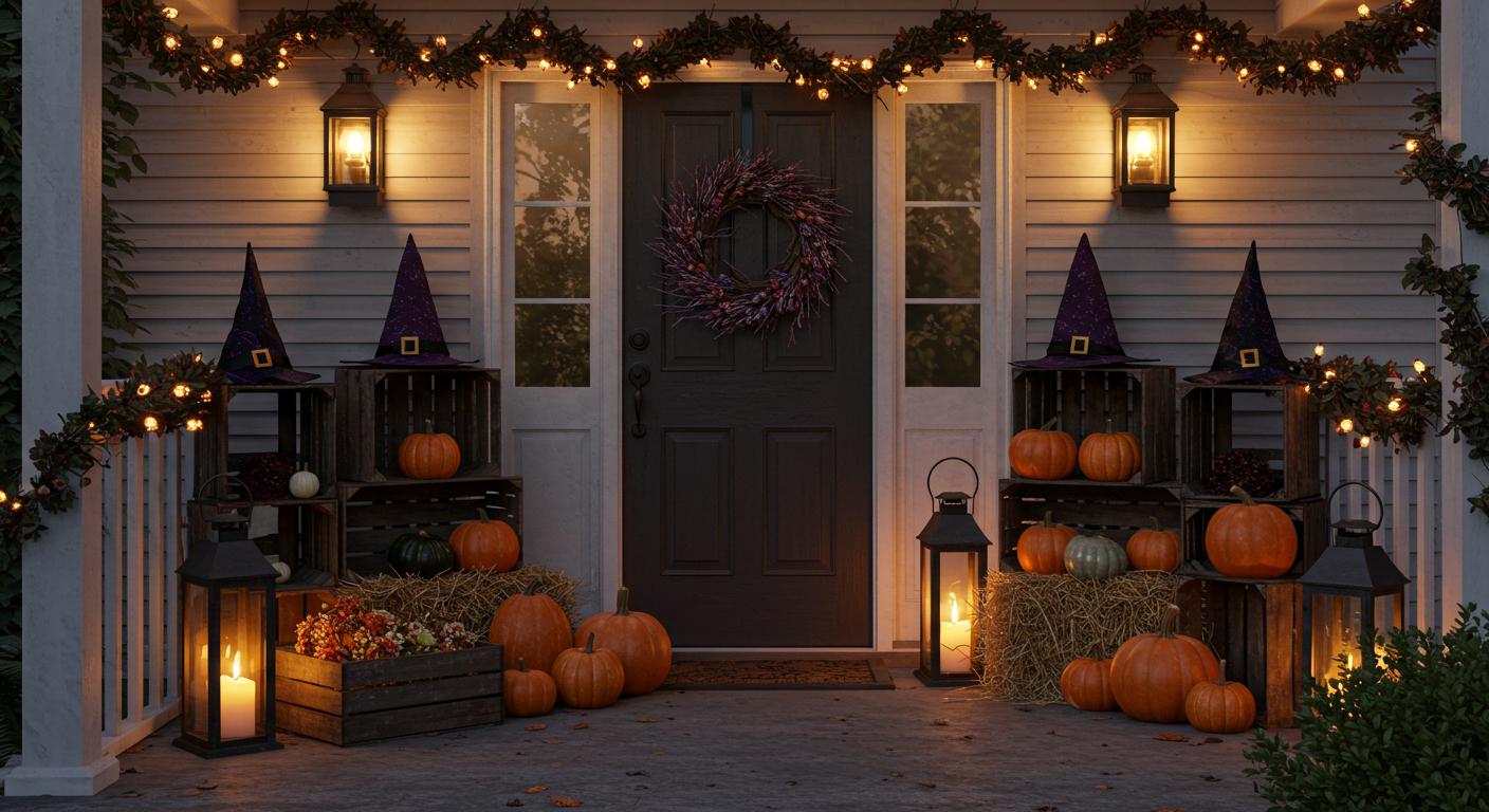 12 Witchy Front Porch Decor Ideas