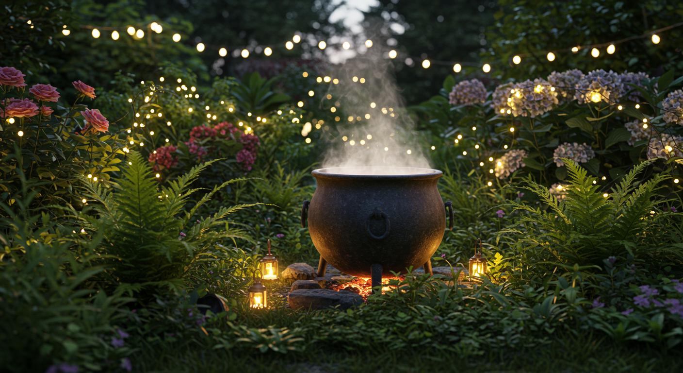 How to DIY Witchy Outdoor Decor