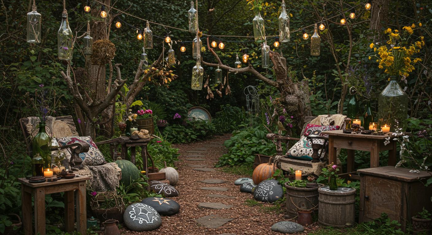 10 Affordable Witchy Outdoor Decor Hacks