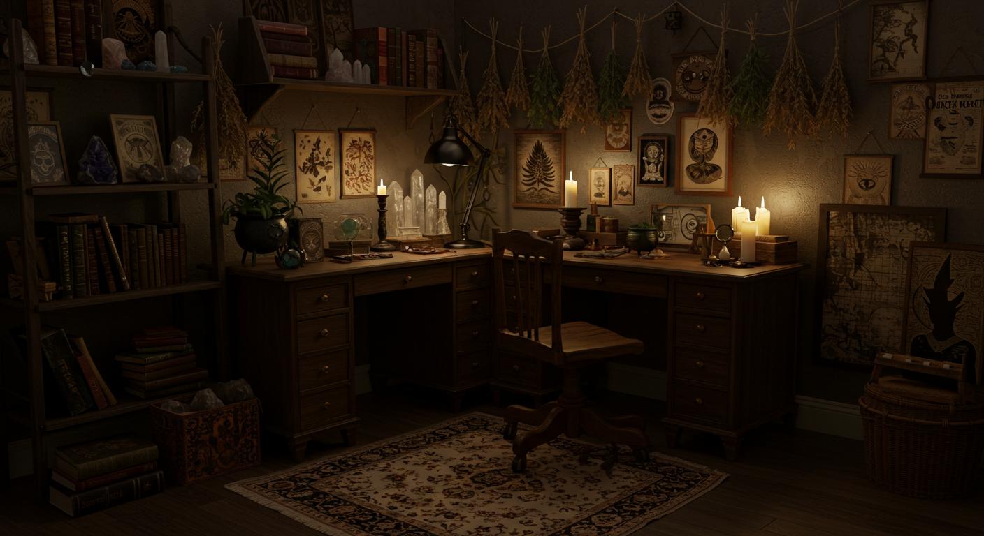 12 Best Witchy Office Decor Ideas