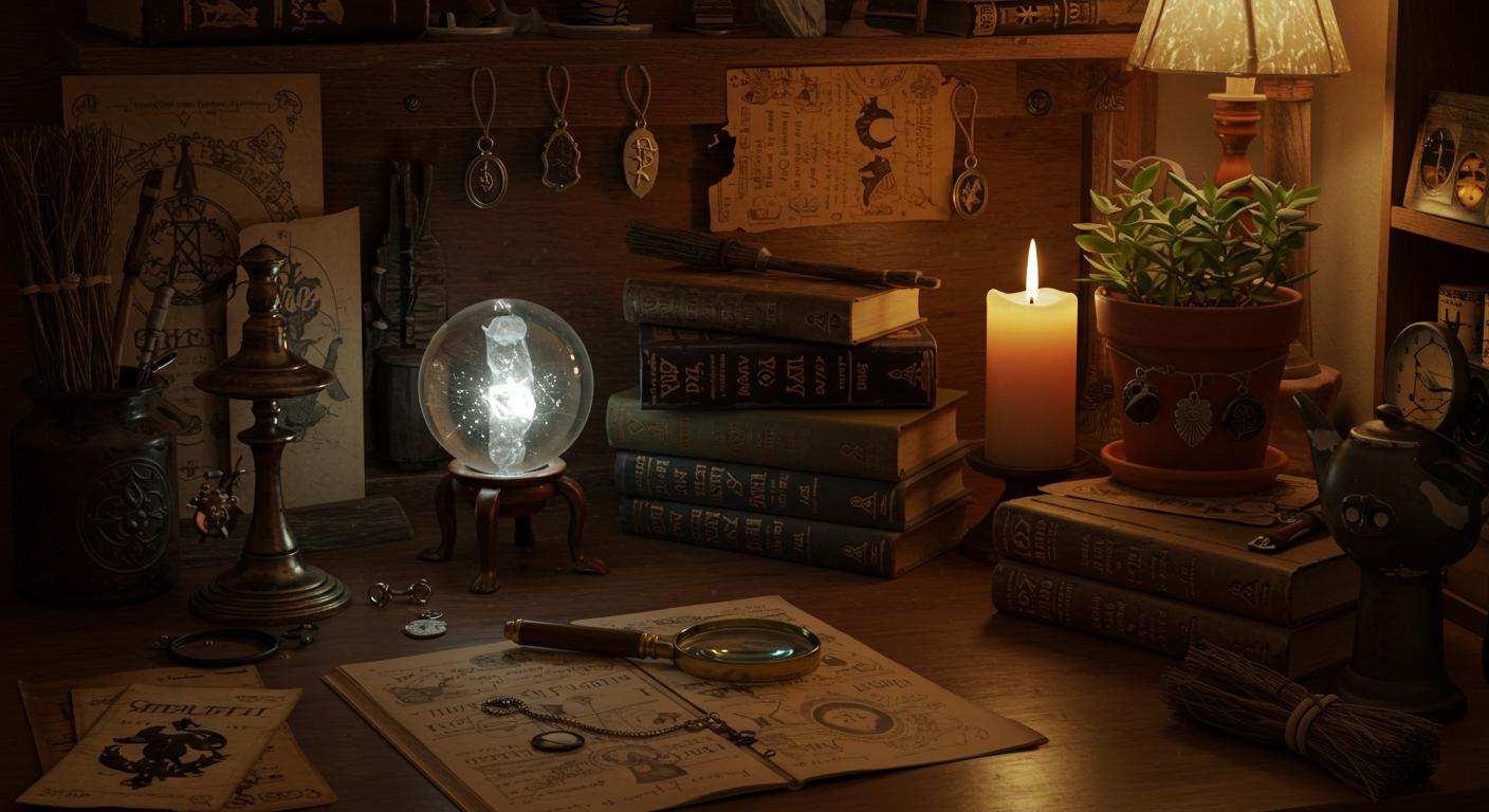 10 Witchy Desk Decor Styles