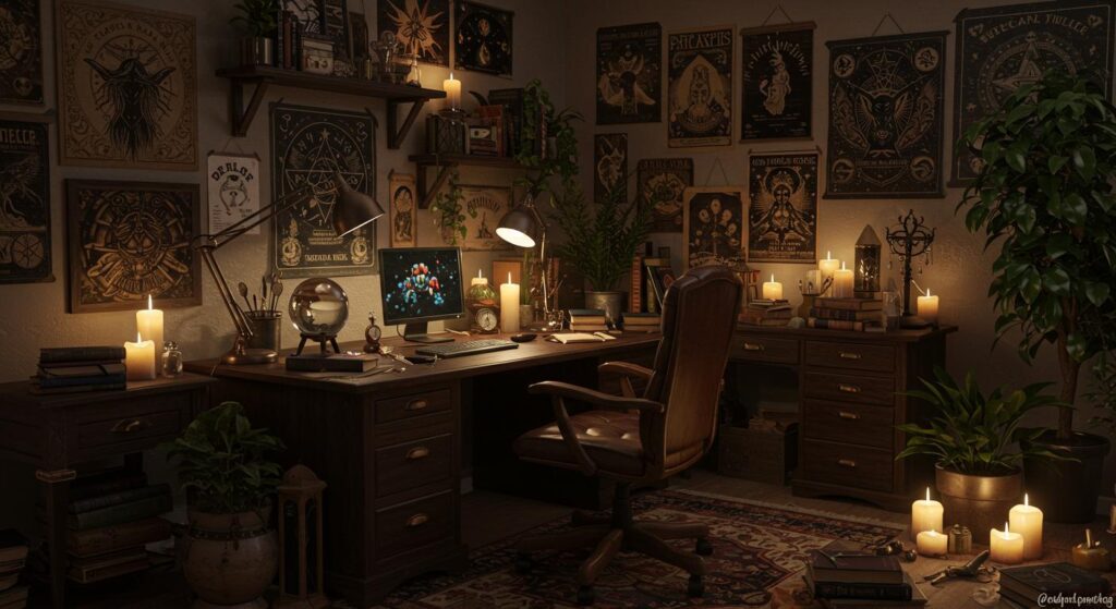 12 Inspiring Witchy Office Decor Ideas