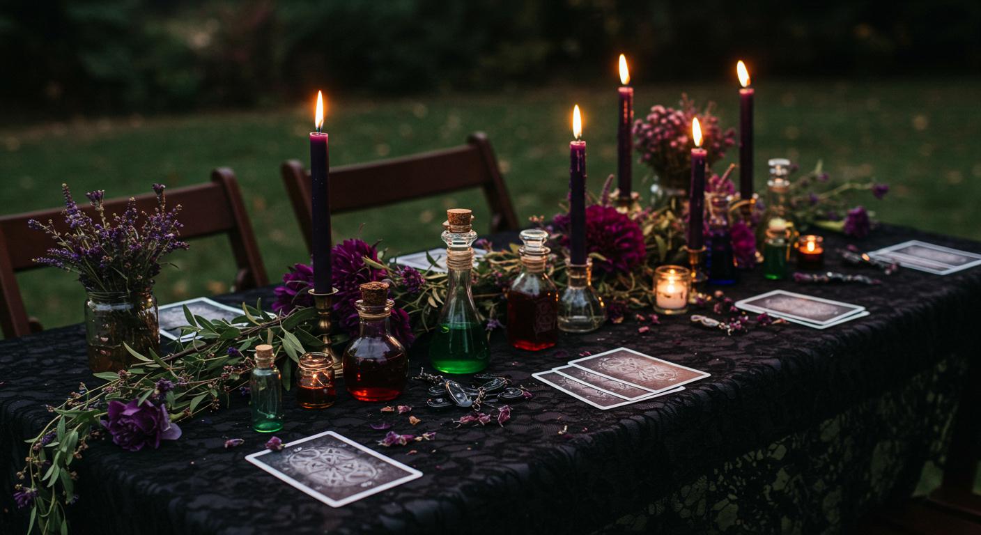 12 Witchy Bachelorette Party Decor Ideas
