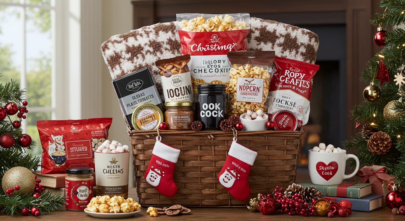 25 Creative Christmas Basket Gift Ideas Everyone Will Love