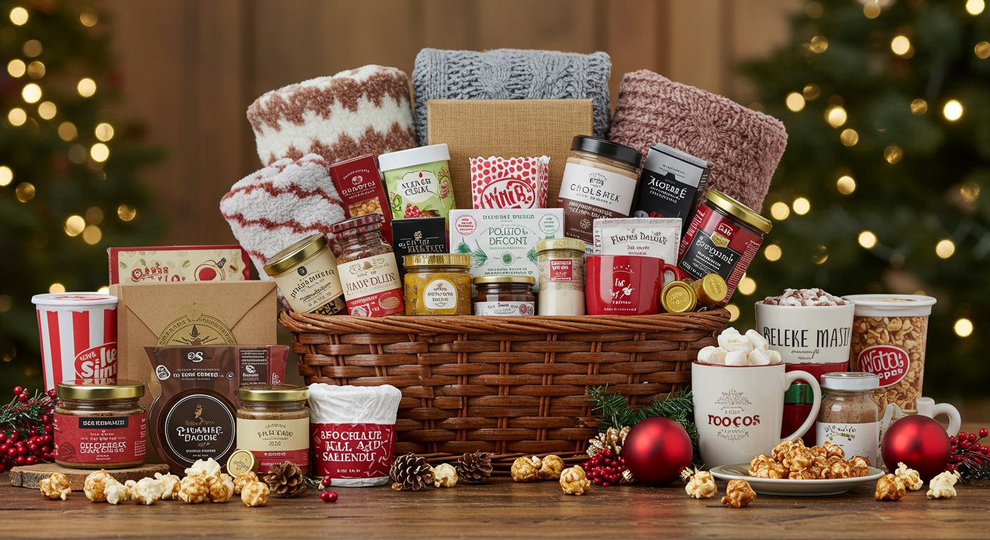 15 Thoughtful Christmas Basket Gift Combinations for Family and Friends