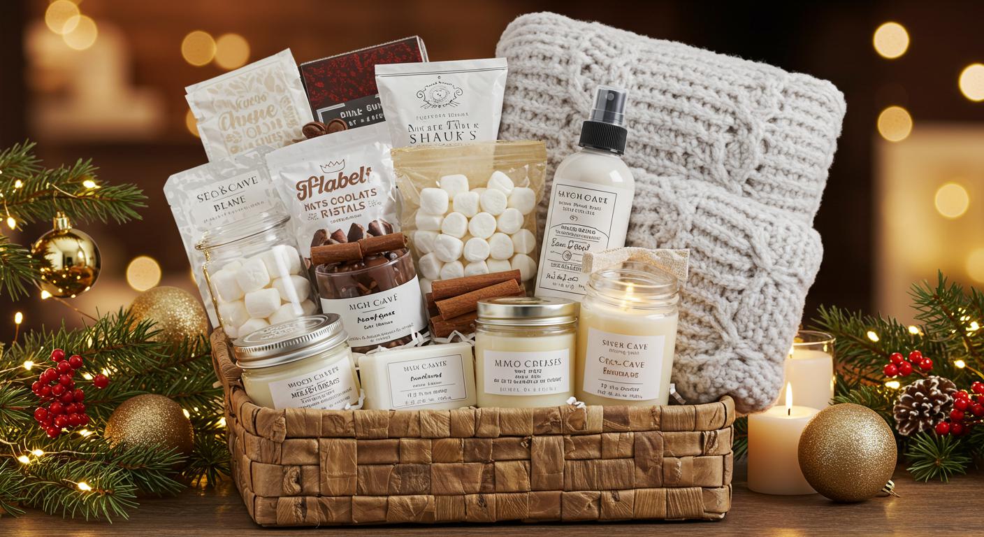 20 Aesthetic Christmas Basket Gift Ideas You Can Easily Recreate