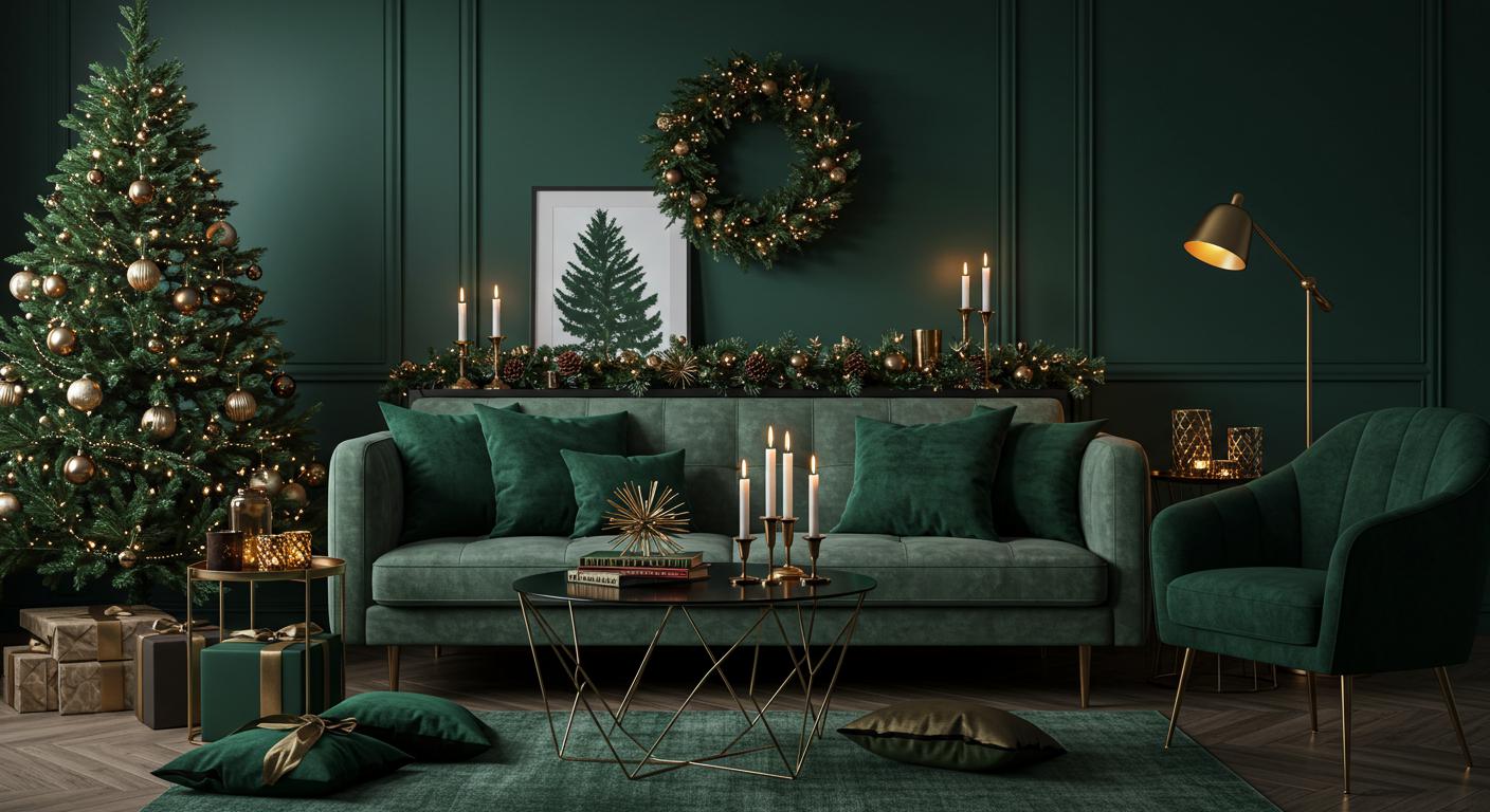 15 Elegant Christmas Living Room Decor Trends