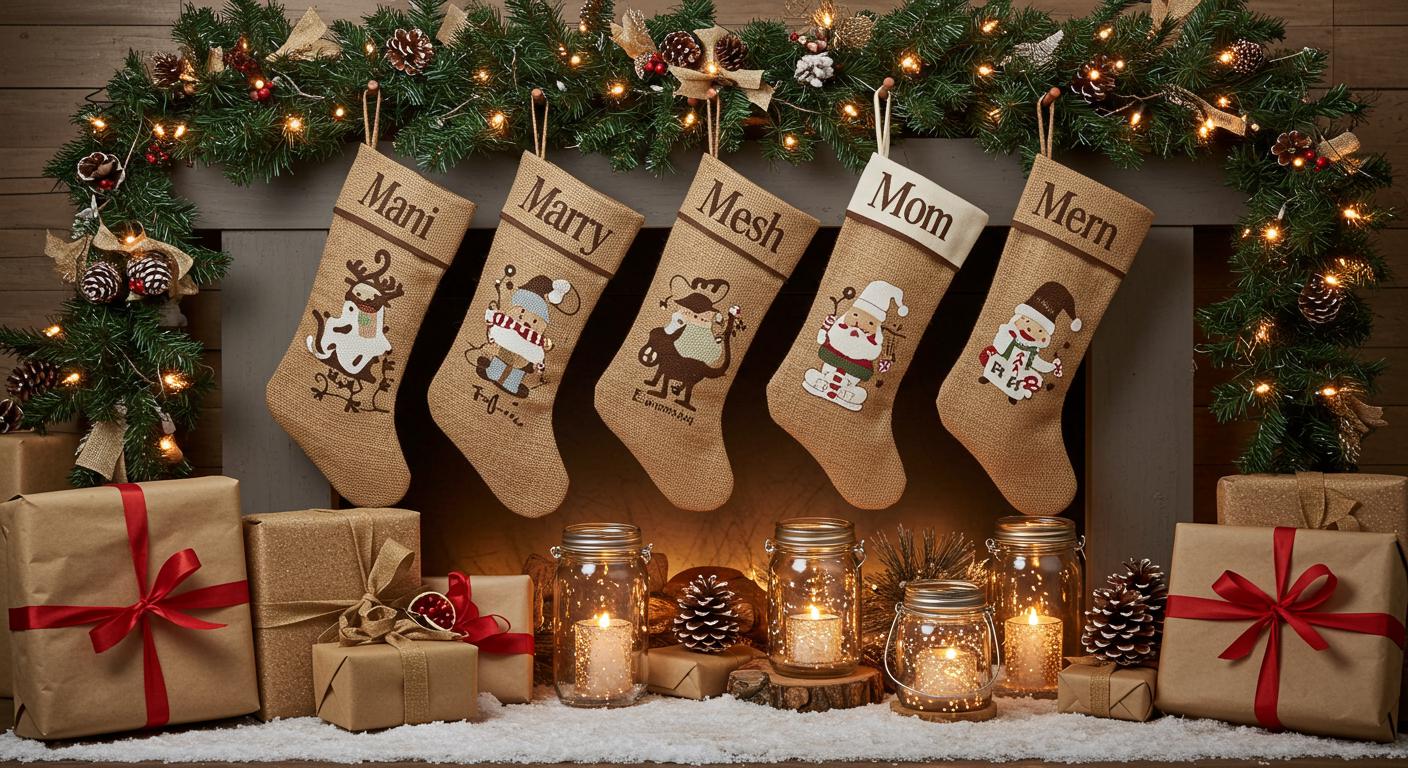 25 Rustic Christmas Decor Ideas to Make Your Home Cozy
