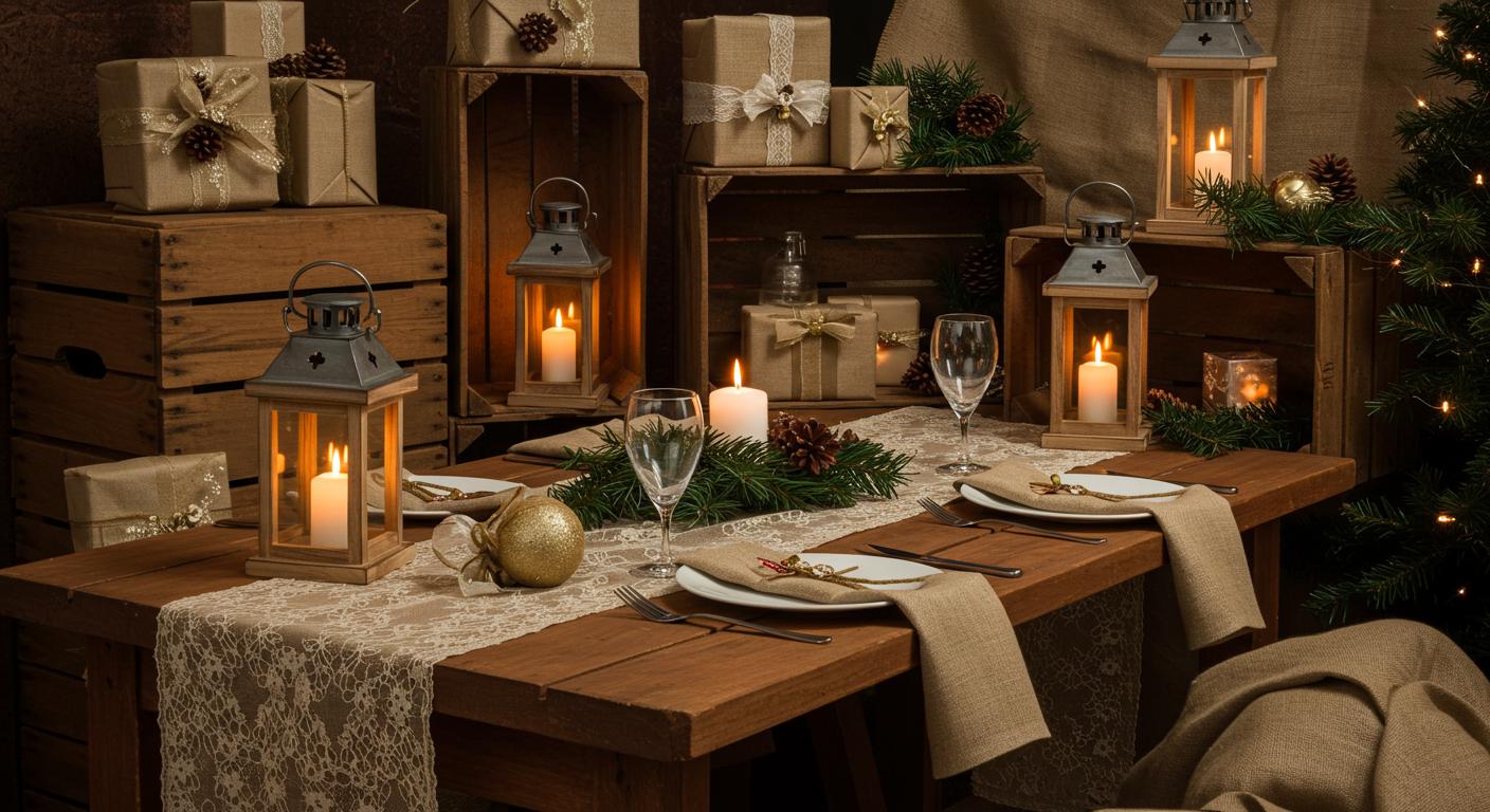 15 Vintage Rustic Christmas Decor Looks