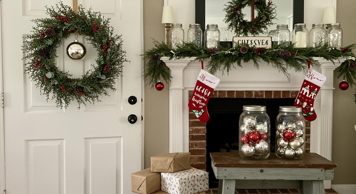 20 Affordable Farmhouse Christmas Decor Hacks