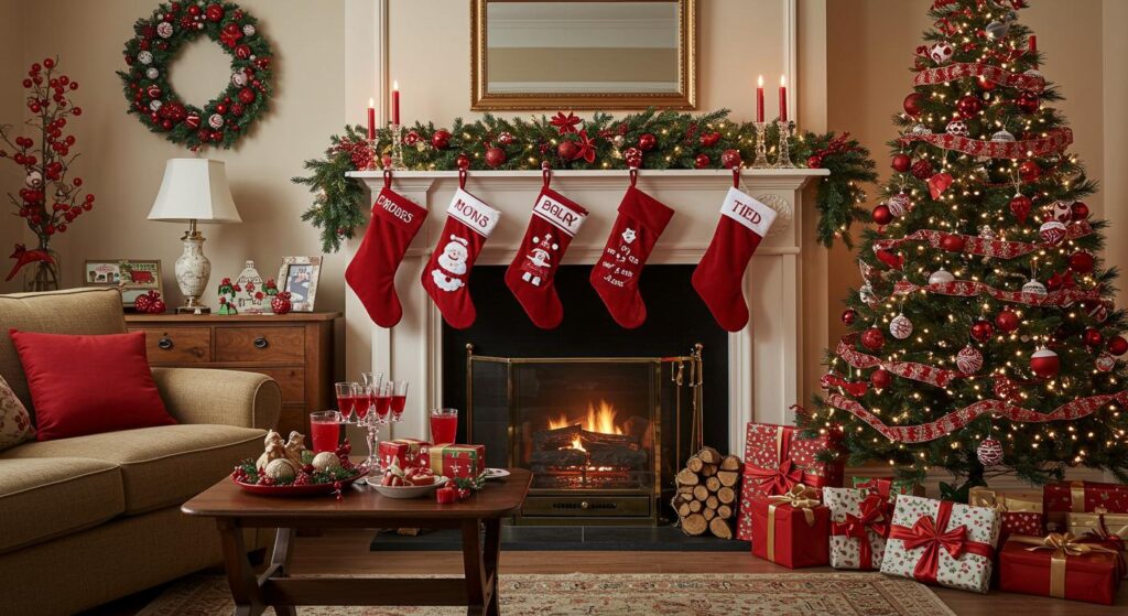 25 Red Christmas Decor Ideas for a Classic Look