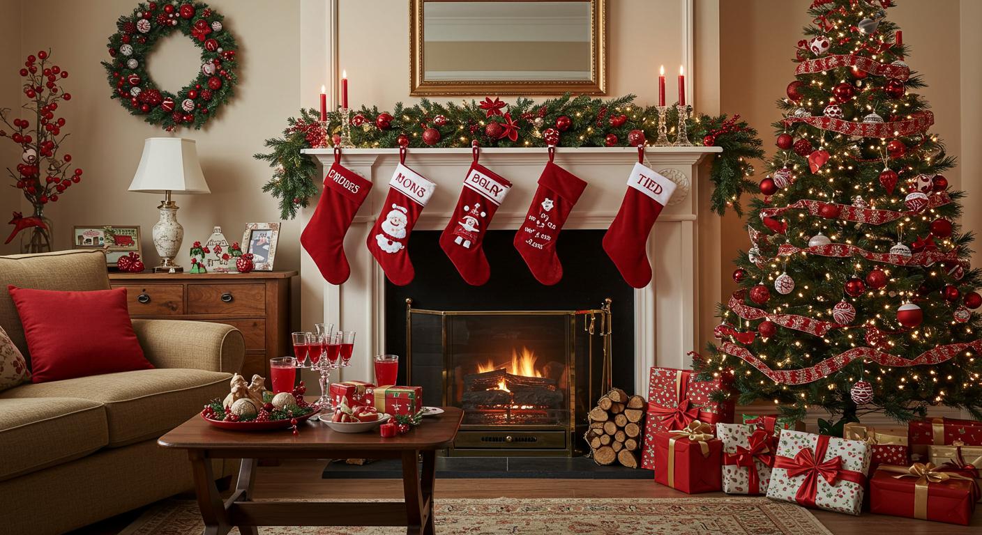25 Red Christmas Decor Ideas for a Classic Look