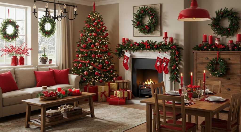 30 Traditional Red Christmas Decor Themes to Try