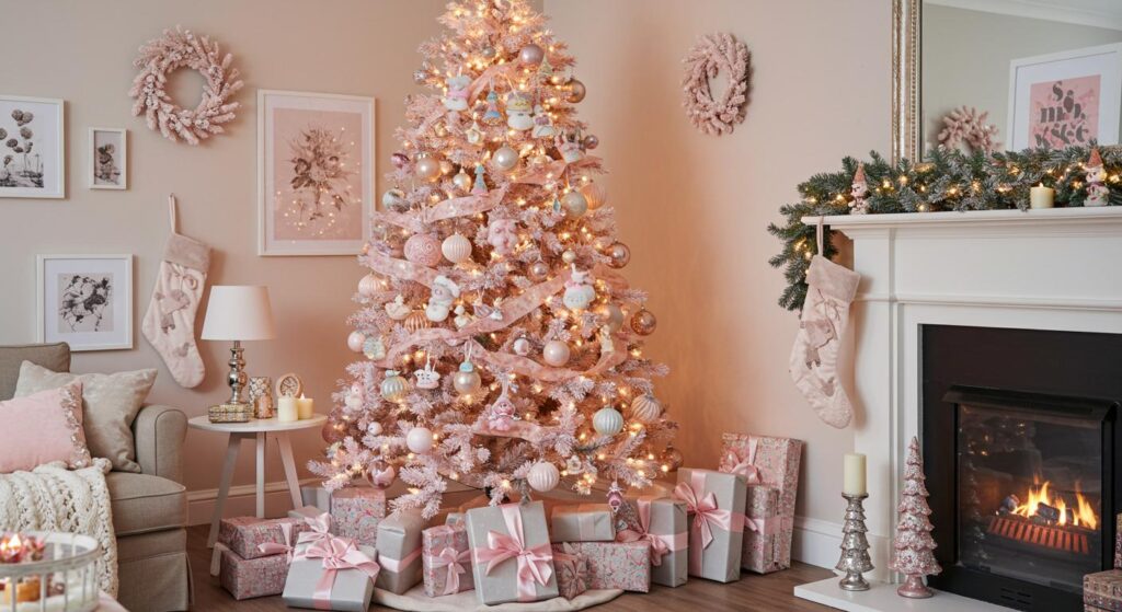20 Cute Pink Christmas Tree Decor Looks