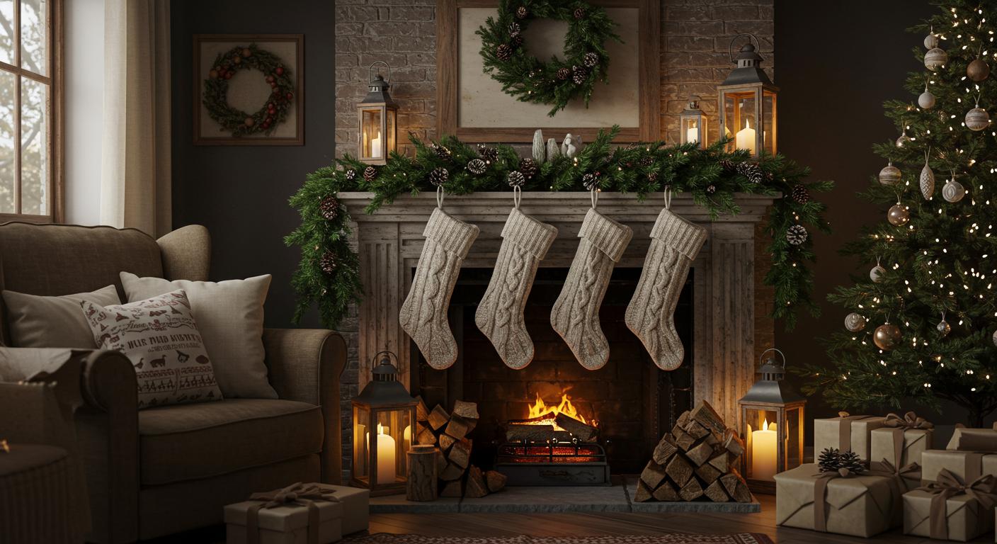 20 Country Christmas Decoration Ideas for Cozy Homes