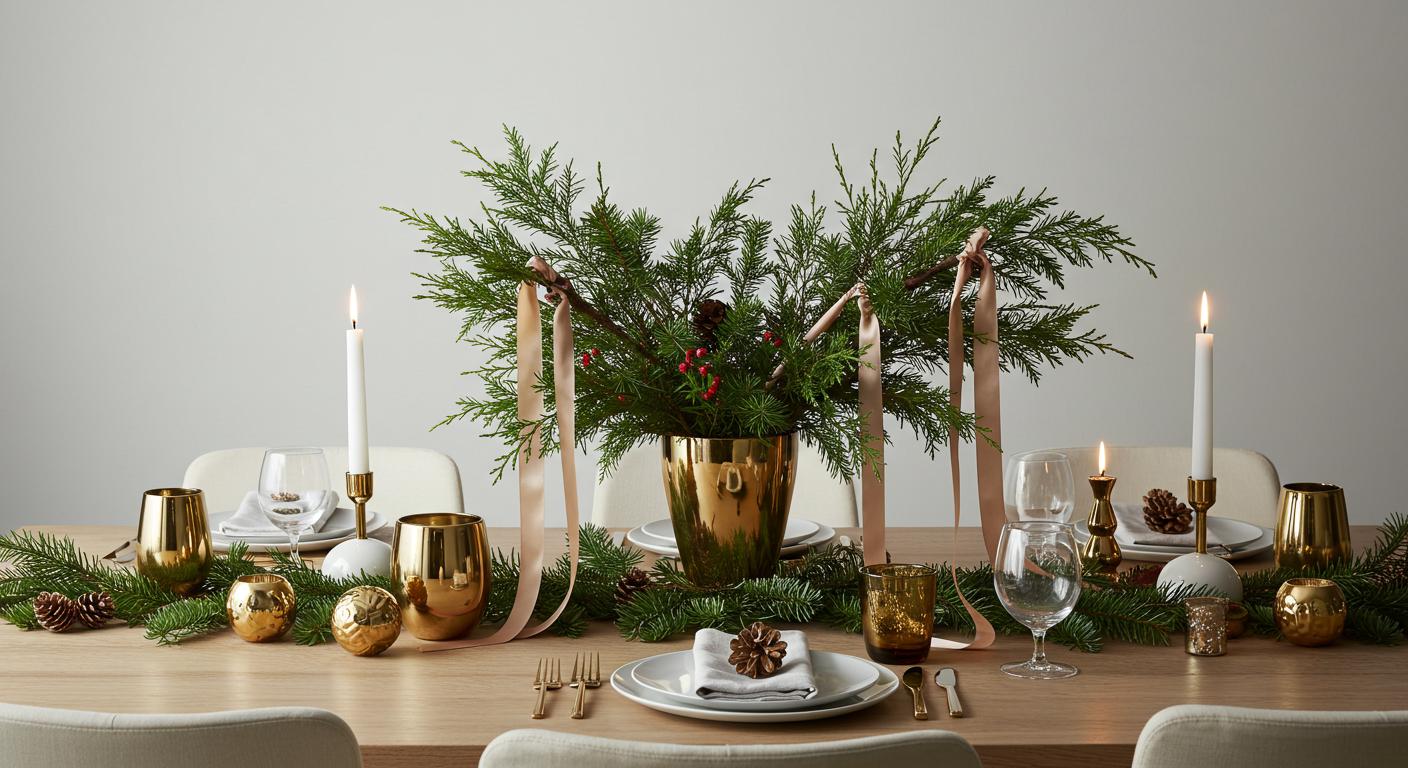 30 Modern Christmas Flower Arrangement Ideas