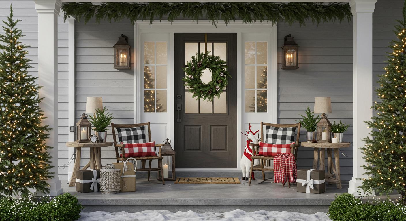 25 Christmas Porch Decor Ideas for Every Style