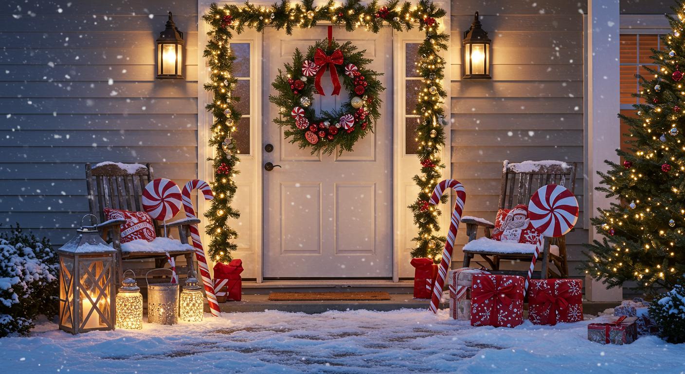 25 DIY Outdoor Christmas Decorations That Look Store-Bought