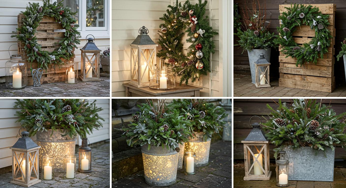 15 Easy DIY Outdoor Christmas Decor Projects