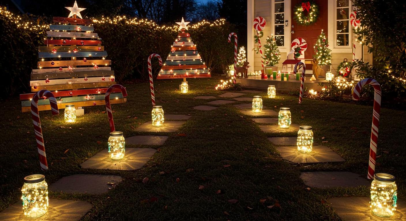30 Creative DIY Outdoor Christmas Decoration Ideas