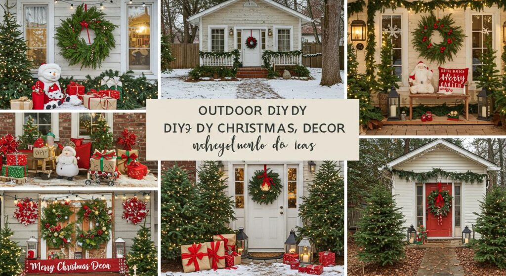 20 Outdoor DIY Christmas Decor Themes to Try
