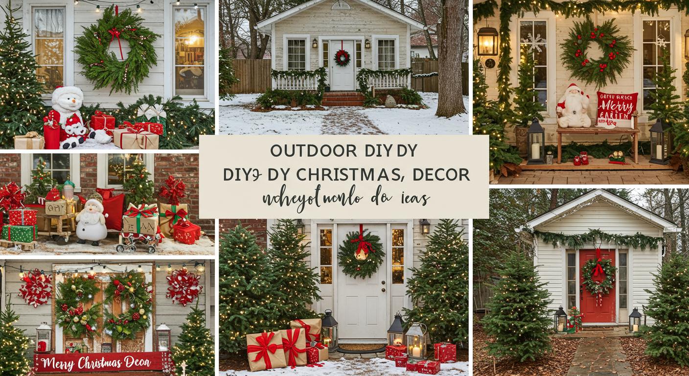 20 Outdoor DIY Christmas Decor Themes to Try