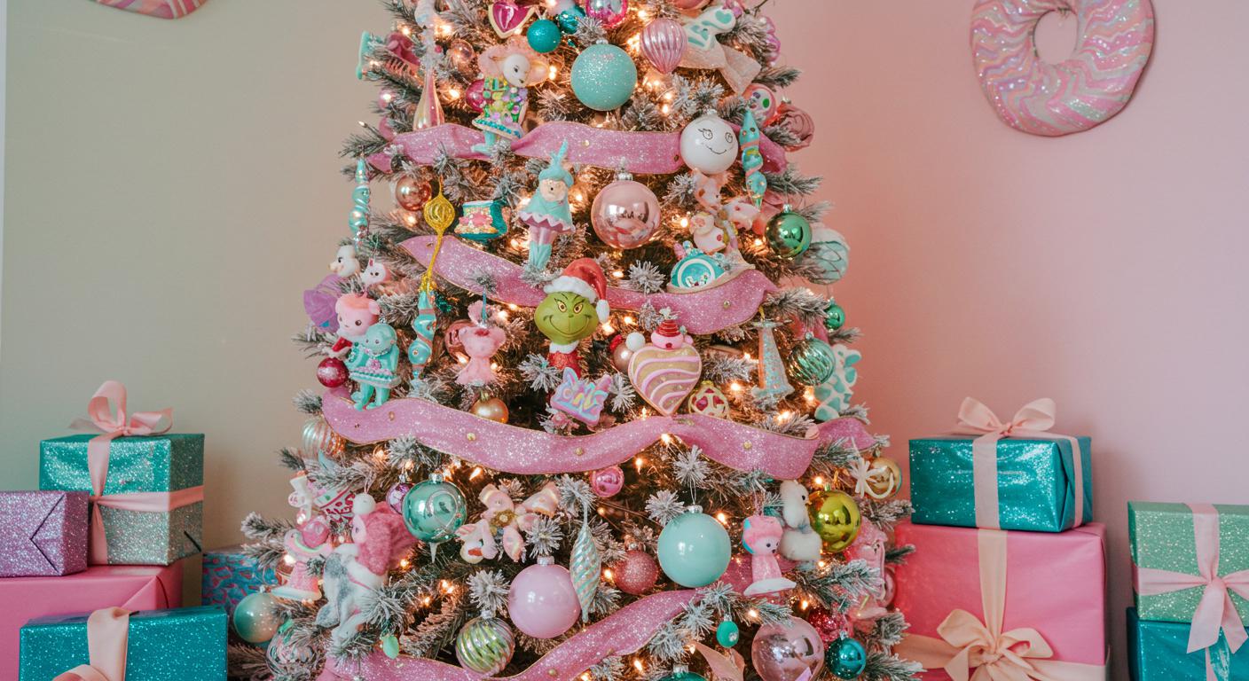 20 Cute and Colorful Grinch Christmas Tree Inspirations